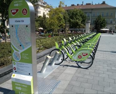 Budapest Launches Renewed MOL Bubi with 800 E-Bikes